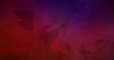 4K rastgele formlarla koyu pembe, kırmızı animasyon.