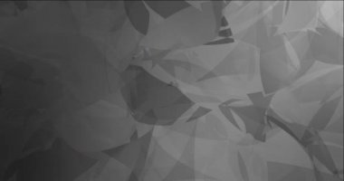 Açık gri video örneği soyut formlarla 4K döngüsü.