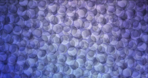 Animation violet clair en boucle 4K avec sphères. — Video