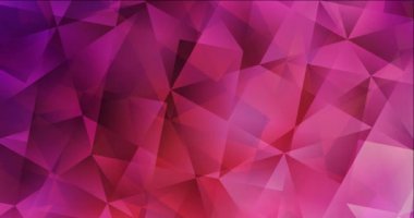 4K açık pembe, kırmızı hareketli slayt gösterisi.