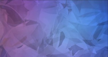 4K açık mavi, soyut şekilli kırmızı akış videosu.