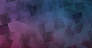 4K açık mavi, eşkenar dörtgenli kırmızı video görüntüsü.