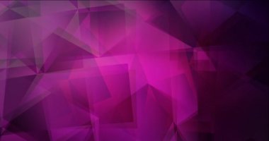 4K koyu pembe çokgen video görüntüsü döngüsü.