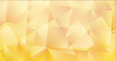 4K döngü açık sarı soyut video örneği.