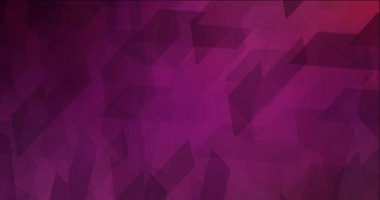 4K döngü koyu mor, kare biçiminde pembe animasyon.