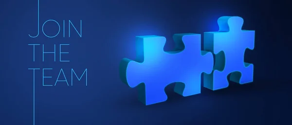 İki mavi 3d bulmaca. Bulmacalar, takım birleşme. 3d bulmaca parçaları