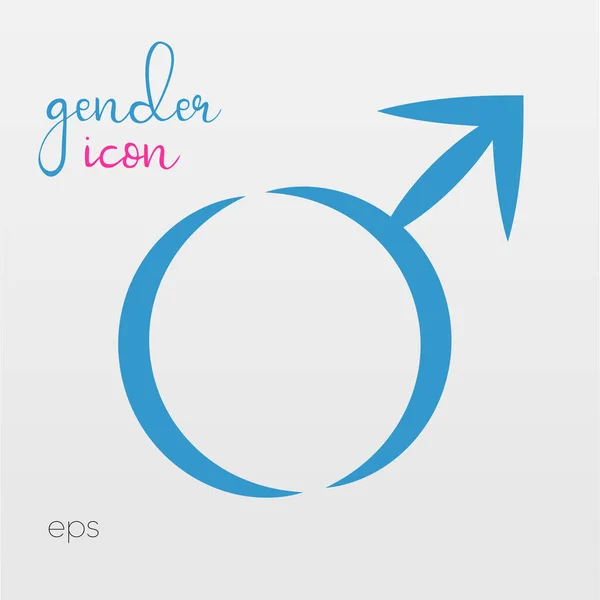 Vector Modern Gender Icons Traditional Non Traditional Gender Icons Gender — Stock Vector