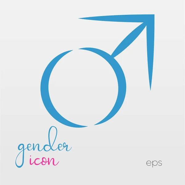 Vector Modern Gender Icons Traditional Non Traditional Gender Icons Gender — Stock Vector