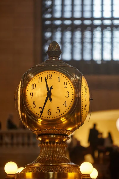 Hodiny Nádraží Grand Central Station New Yorku — Stock fotografie