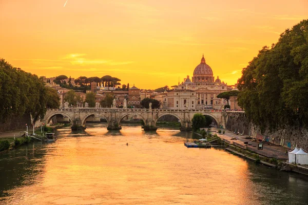 Vatican City, Rome, Italy, Beautiful Vibrant Night image Royalty Free Stock Photos