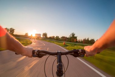 Bisikletçilerin gözünden Yol Görünümü.