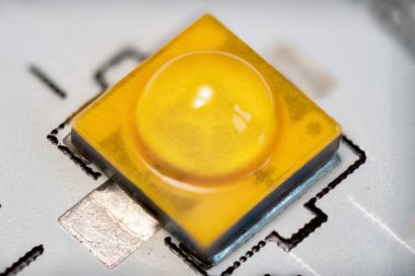 Yüksek güç sıcak beyaz smd LED çip makro