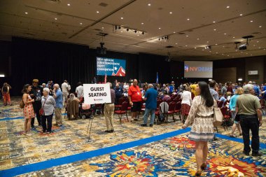 Reno, Nv - 23 Haziran 2018 - ziyaretçi Nevada devlet demokratik Kongre
