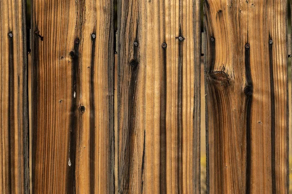 Close Superficie Fondo Legno Marrone Intemperie Struttura Della Parete Legno — Foto Stock