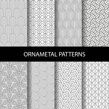 farklı kahverengi desen, resmi ve geometrik tasarım, duvar kağıdı, desen dolgularını, web sayfası, arka plan, surfac için sonsuz doku-ebilmek var olmak kullanılmış desen renk örnekleri vektör
