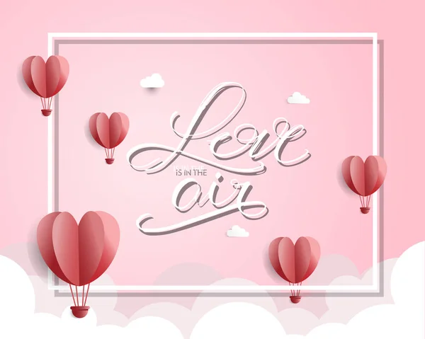 Valentines dag achtergrond. vectorillustratie — Stockvector