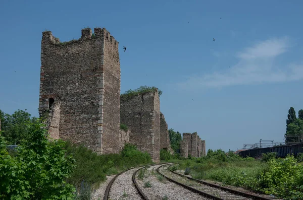 요새의 세르비아 중세에서 세르비아의 — 스톡 사진