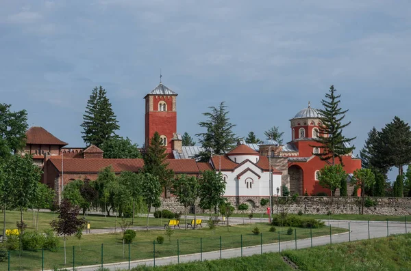 Serbian Orthodox Monastery Zica Kraljevo — Stock Photo, Image