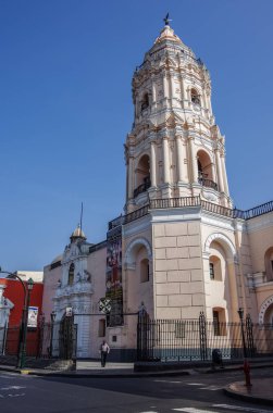 Lima, Peru - December 31, 2014:  Convento Santo Domingo in Lima, Peru.
