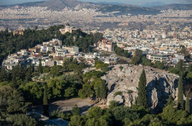 Ulusal Gözlemevi Atina, Yunanistan bakan Areopagus (Mars Hill)