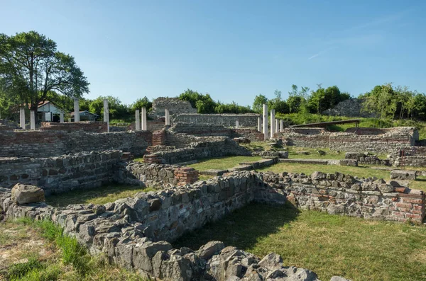 Gamzigrad Antiguo Complejo Romano Palacios Templos Felix Romuliana Serbia — Foto de Stock