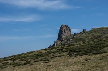 Babin zub - Stara planina, Sırbistan. Babin zub Stara Planina Dağı massif Güneydoğu Sırbistan'ın bir tepedir.