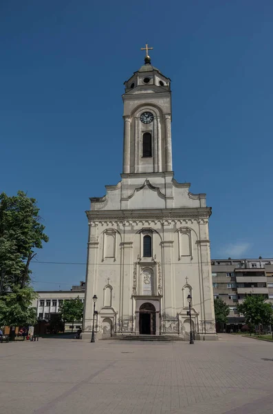 Szent György Templom Főtéren Smederevo Szerbia — Stock Fotó