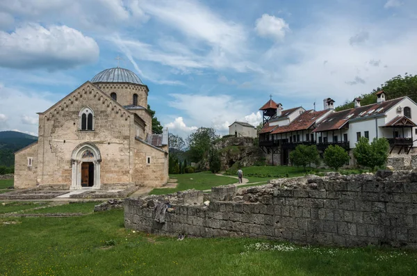 Klasztor Prawosławny Gradac Serbii Klasztor Gradac Znajduje Się Regionie Turystycznym — Zdjęcie stockowe