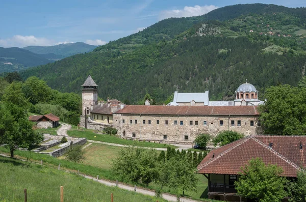Mosteiro Studenica Mosteiro Ortodoxo Sérvio Século Xii Localizado Perto Cidade — Fotografia de Stock