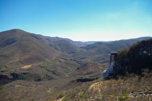 dağların yüksek termal hierve el agua Oaxaca Meksika en güzel yerlerden biri.