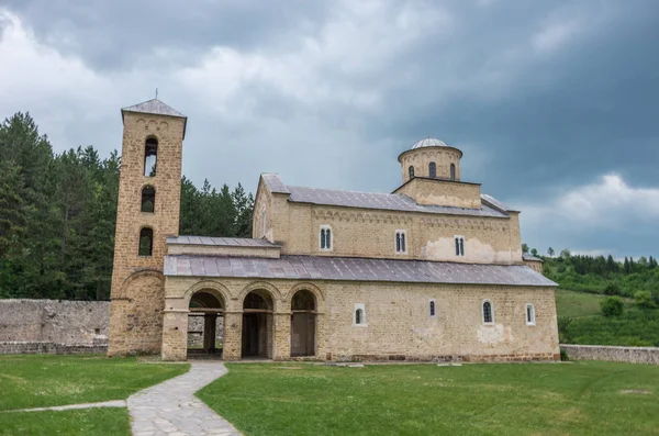 Serbiska Ortodoxa Kloster Sopocani 1200 Talet Serbien — Stockfoto