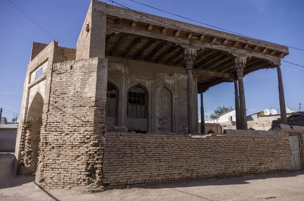 Övergivna Moskén Gamla Stan Bukhara Uzbekistan — Stockfoto