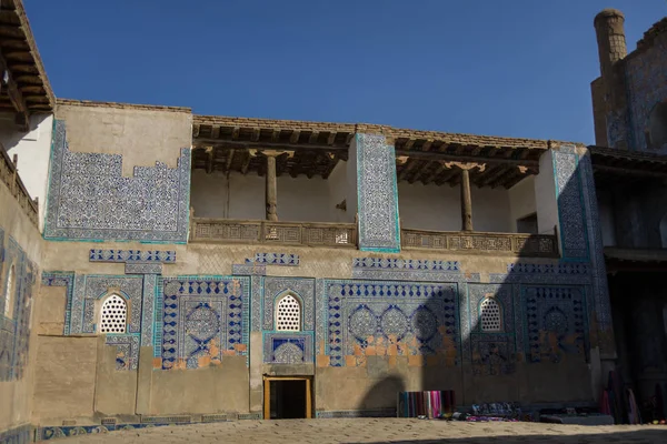 乌兹别克斯坦希瓦 2015年4月30日 Hauli 的内清真寺 Hovli 乌兹别克斯坦 — 图库照片
