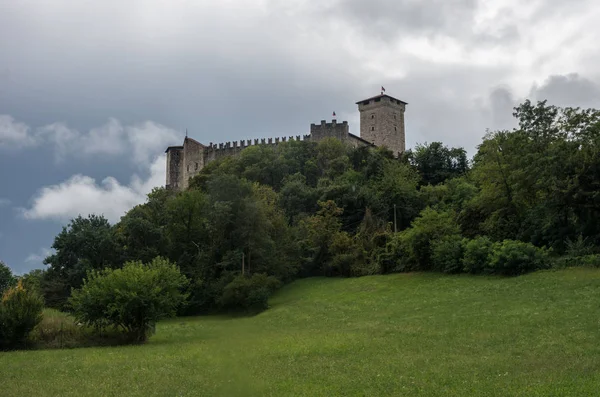 Castello Medievale Rocca Angera Lago Maggiore — Foto Stock