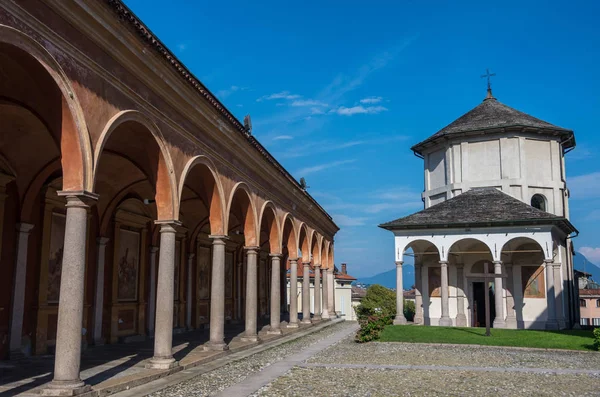 Gervasio Kilisesi ve Protasio, Baveno, Lake maggiore, Piedmont, İtalya