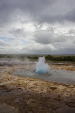 Strokkur geyiği patlaması, Altın Çember, İzlanda