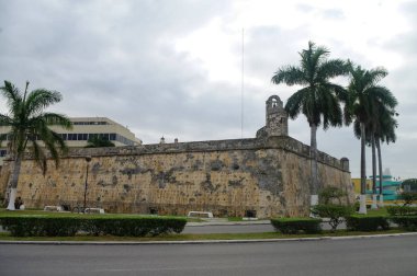 San Francisco de Campeche, Mexico: görünüm eski kale duvarı Campeche'deki/daki oteller.
