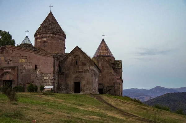 Средневековый монастырь Гошаванк. Дилижанская область . — стоковое фото