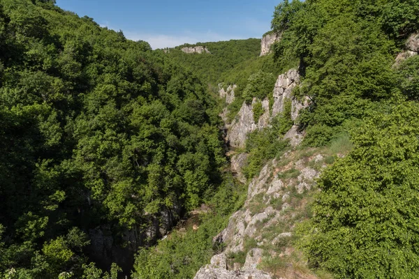Canyon Emen na província de Veliko Tarnovo na Bulgária — Fotografia de Stock