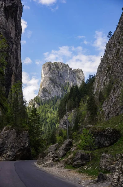Sommerlandschaft der berühmten Bicaz-Schlucht (Canyon) im neamt County, Rumänien. — Stockfoto
