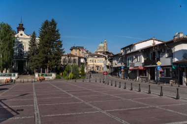 Çar Asen I Meydanı, Old Town Veliko Tarnovo, Bulgaristan