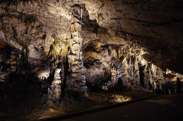 Aggtelek, Macaristan Baradla mağarada turist yolu — Stok fotoğraf