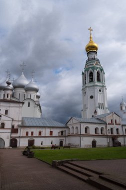 Vologda kremlin, Ayasofya Katedrali ve çan kulesi nin içinde, Vologda, Rusya