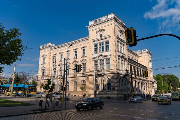 Zentrales Militärclubgebäude, Sofia, Bulgarien — Stockfoto