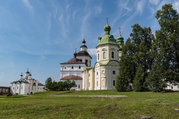 Assumption Cathedral Other Temples Kirillo Belozersky Monastery Vologda Region Russia — Stock Photo, Image