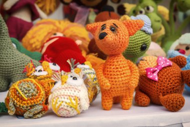 Örme el yapımı bebek Hediyelik eşya sokak dükkanda Satılık