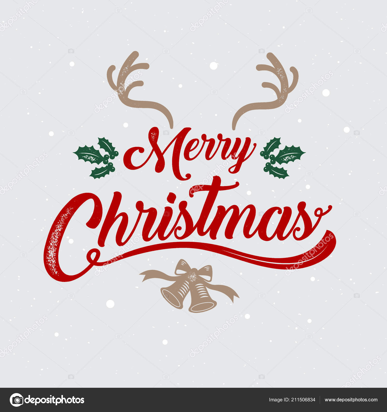 Merry Christmas happy new year logo & symbol design vector illustration — Wektor od Pacharada
