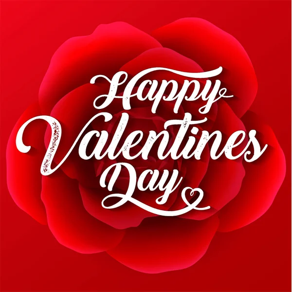 Ilustracja Wektorowa Valentine Day Red Roses Tło Sprzedaż Transparent Serca — Wektor stockowy