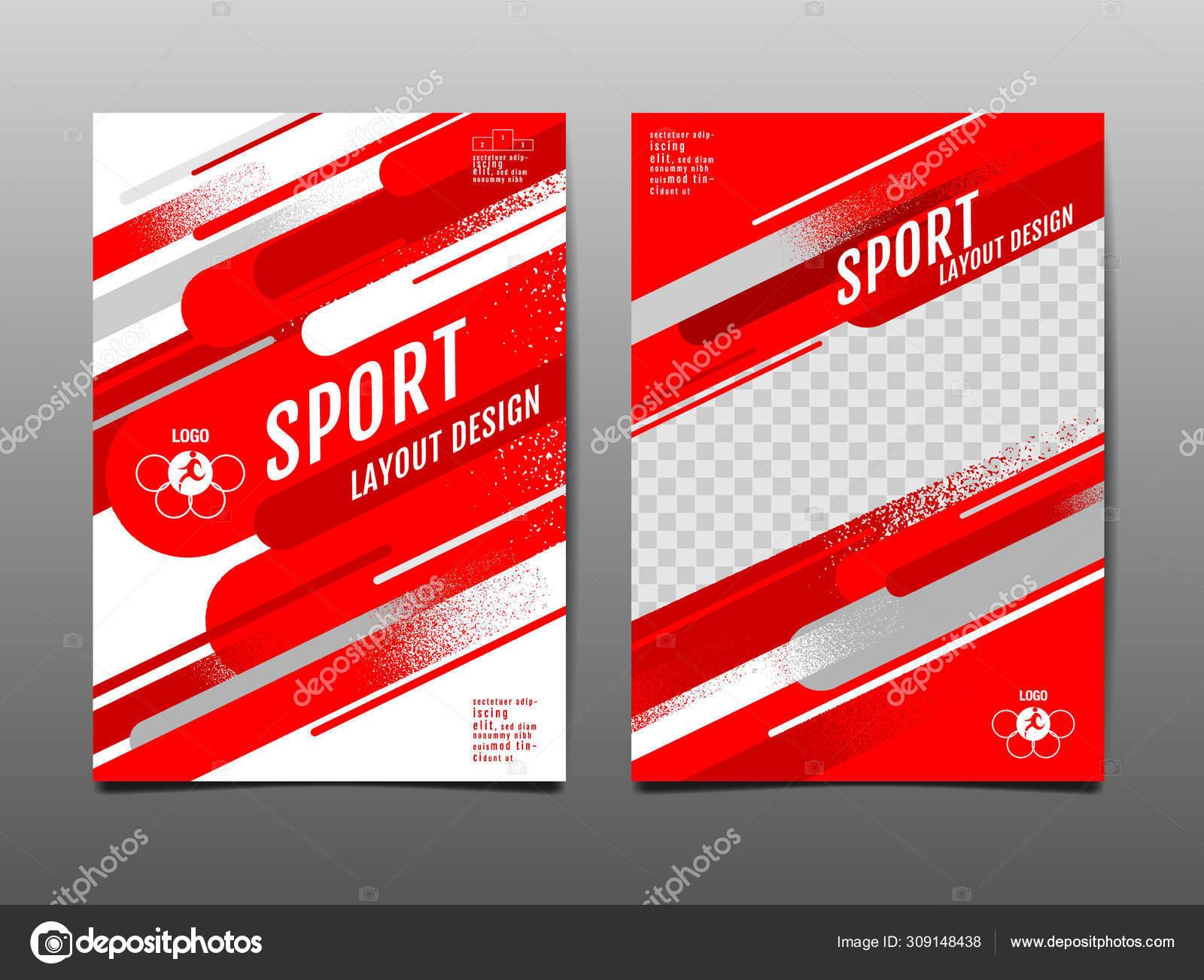 Sport Layout , template Design, Abstract Background, Dynamic Pos Stock