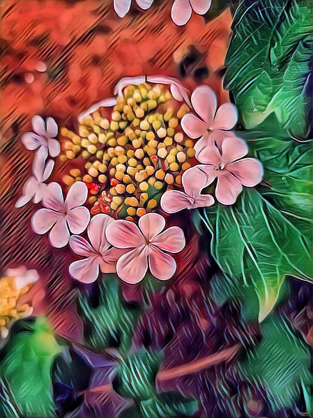 Alıç çalısı üzerinde çiçek Bahar çelenk